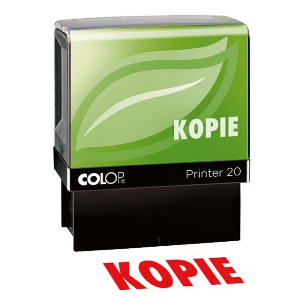 Colop Green Line Selbstf Rbender Textstempel Printer Kopie Bei