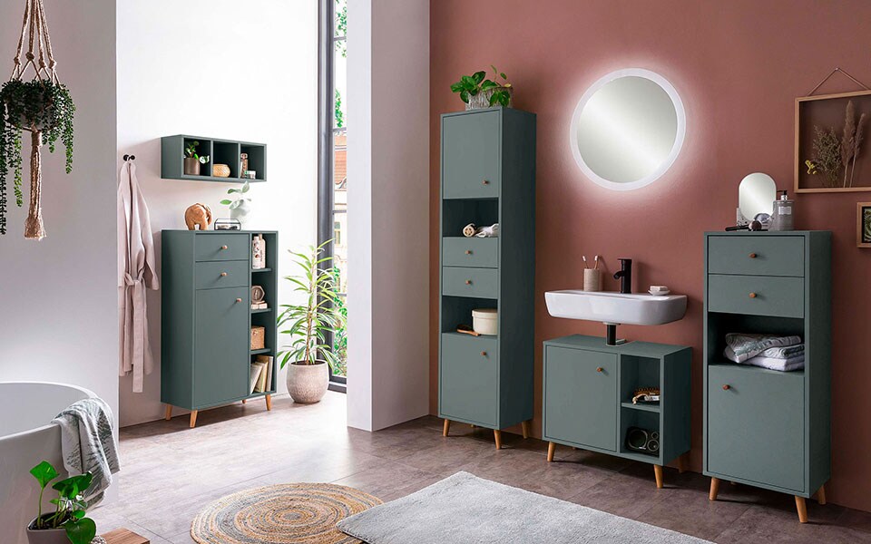 Gedeelte van meubelprogramma als banner