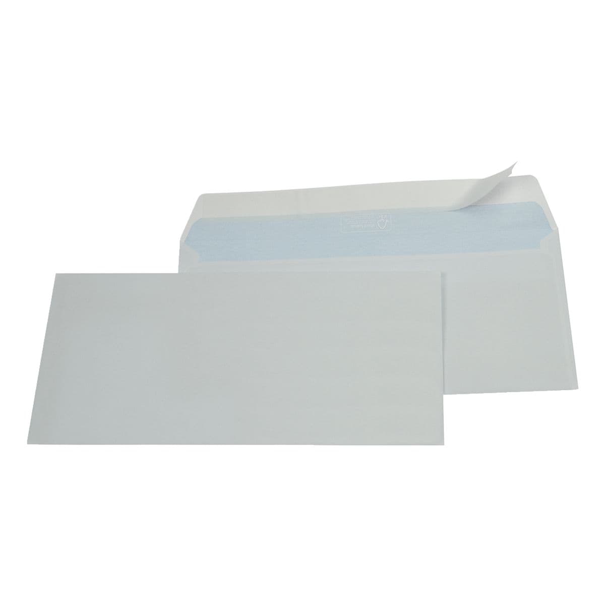Enveloppen GALLERY enveloppen 114 x 229 mm, DL 80 g/m zonder venster, zelfklevend met beschermstrip - 500 stuk(s)