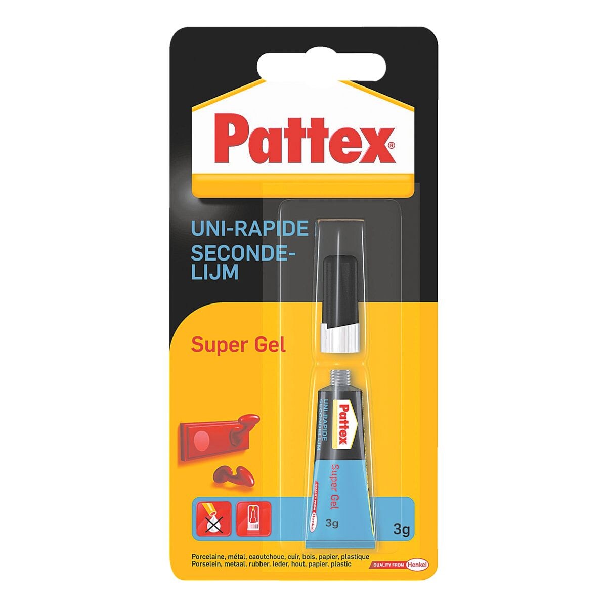 Pattex Secondelijm »Super Gel«