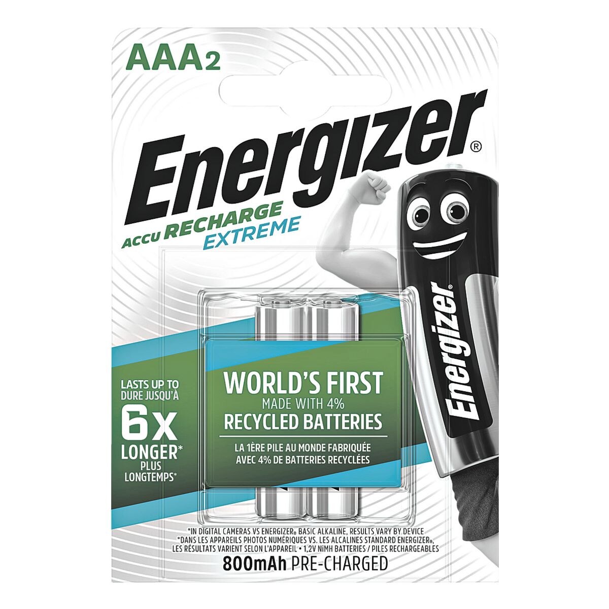 Energizer Oplaadbare batterijen micro / AAA / HR03