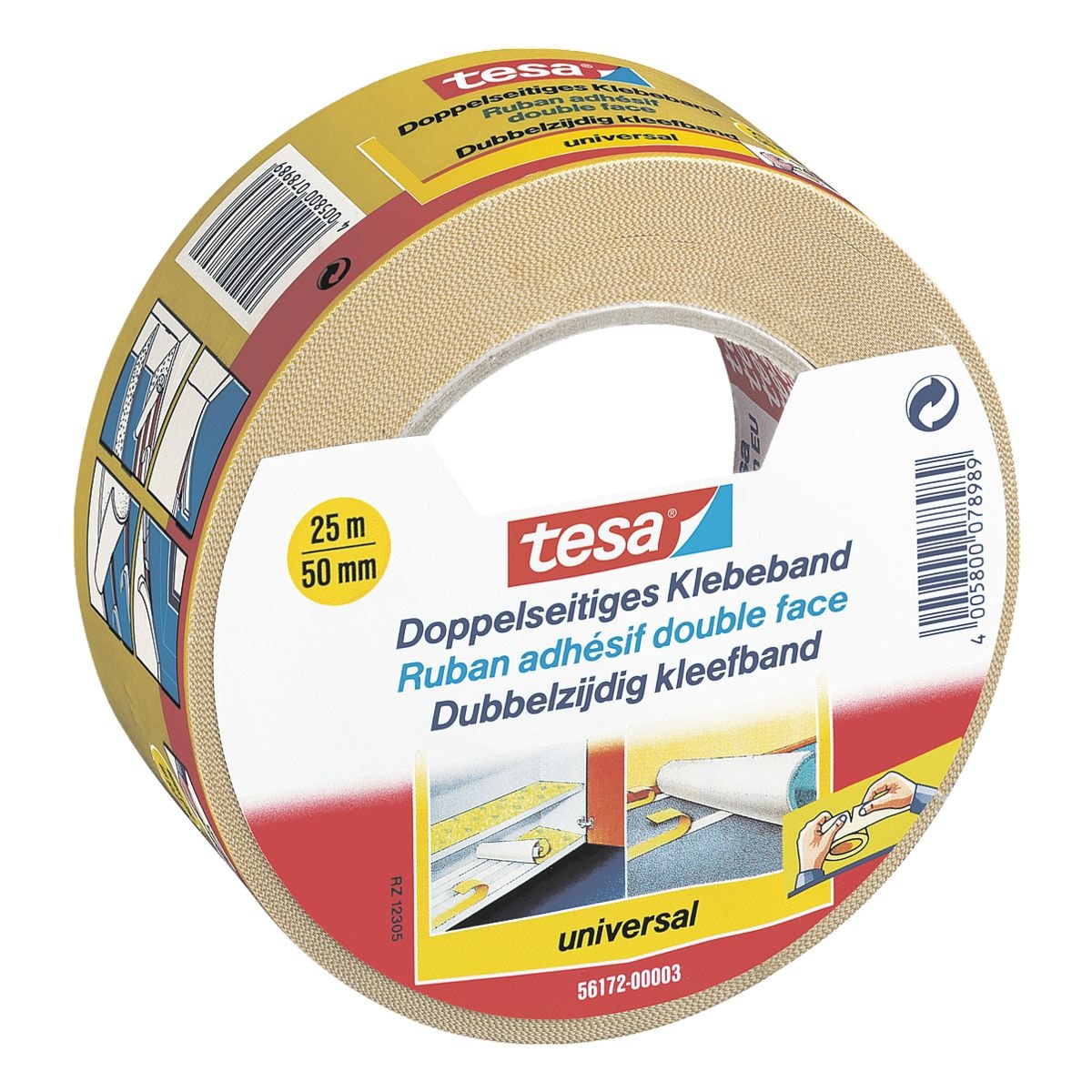 tesa Dubbelzijdig plakband 56172