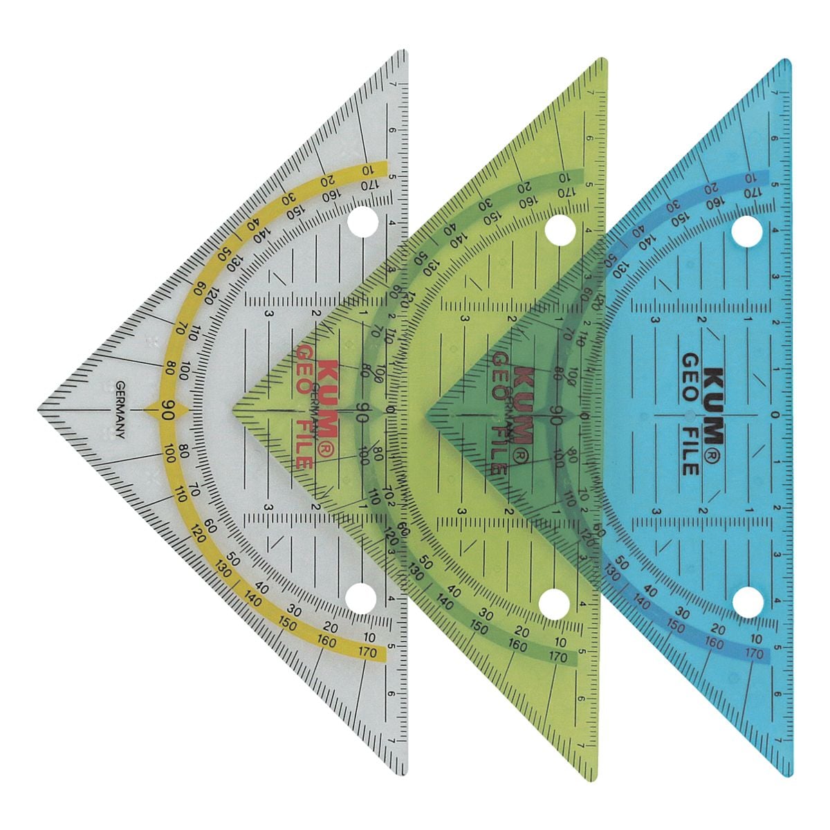 KUM Geodriehoek 14 cm