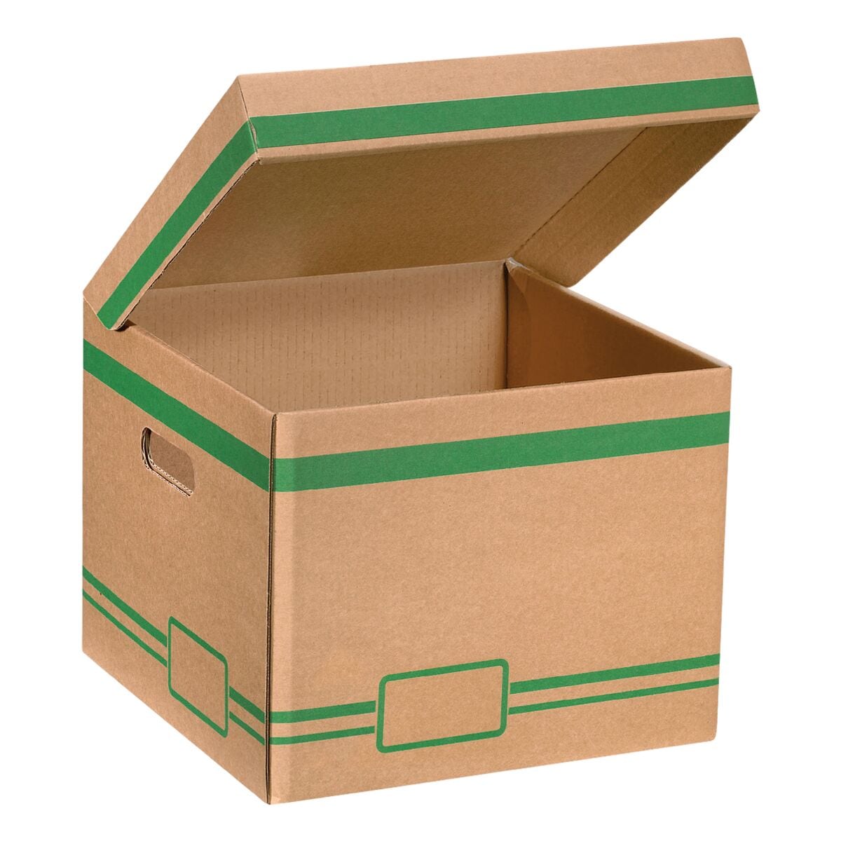 cartonia Archiefcontainer met klapdeksel »Mini« - 10 stuks