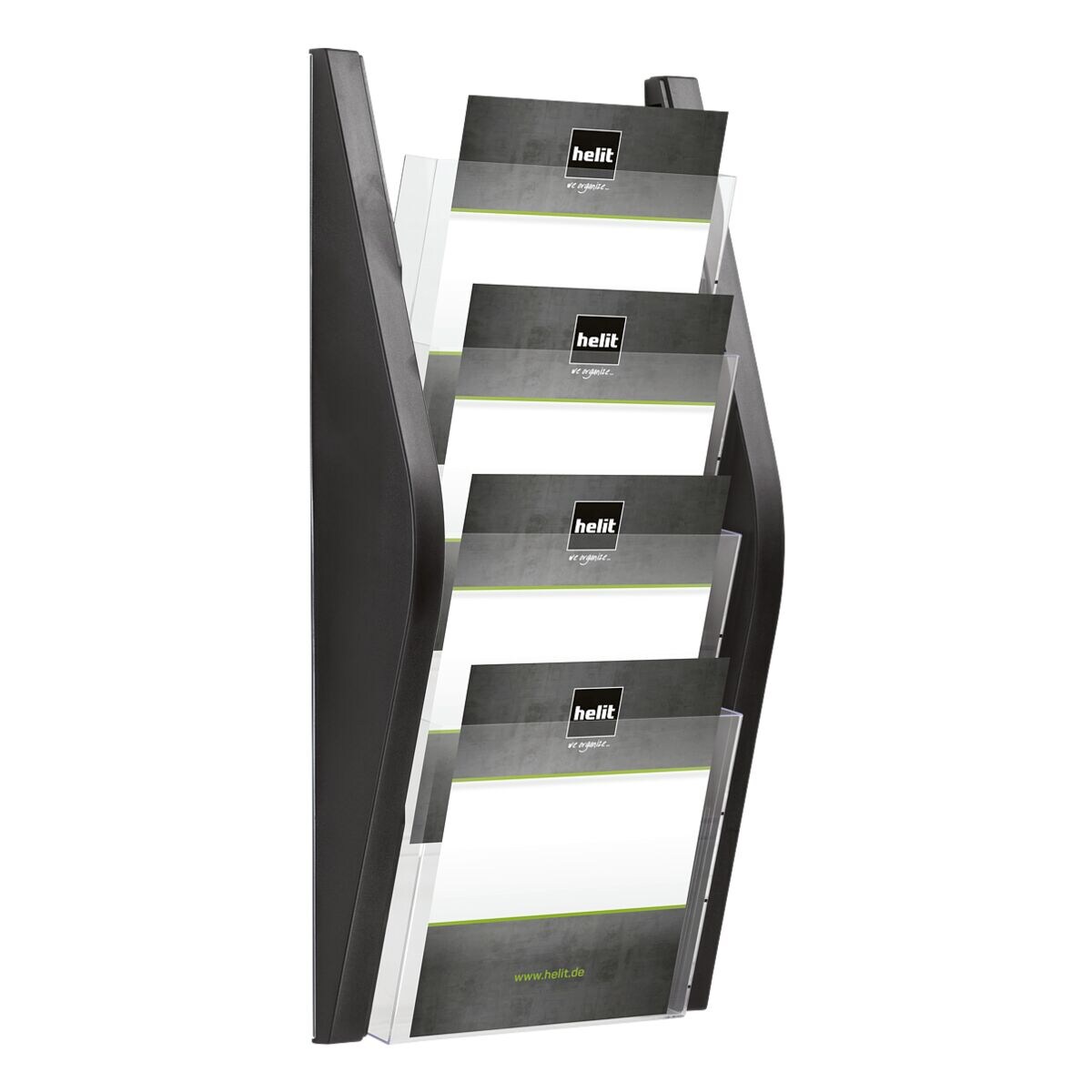 helit Wandfolderhouder »the arc« 4x A4