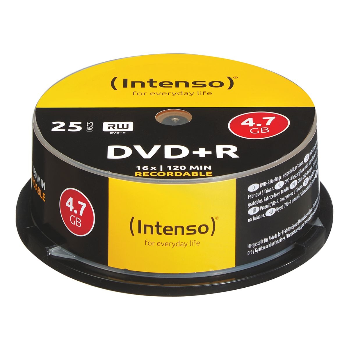 Intenso DVD's »DVD+R« 25 stuks