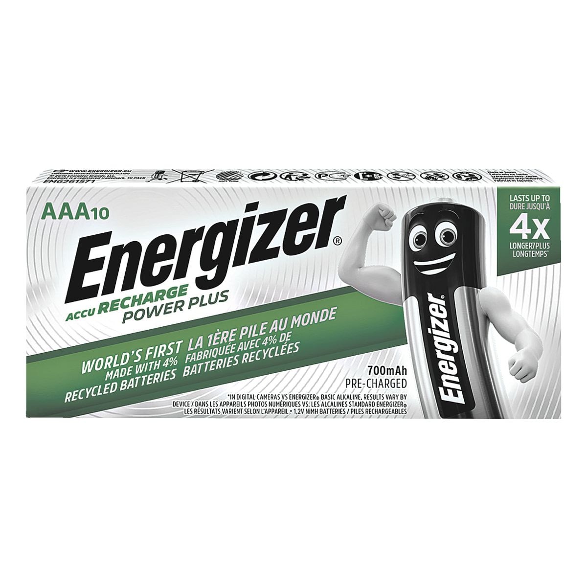Energizer Batterijen »Power Plus« Micro / AAA / HR3