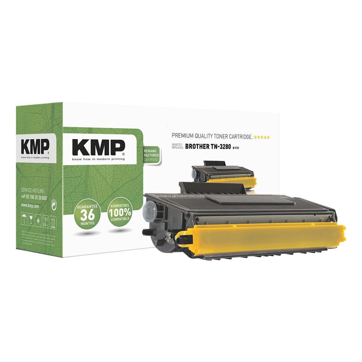 KMP Toner vervangt Brother XXL »TN-3280«
