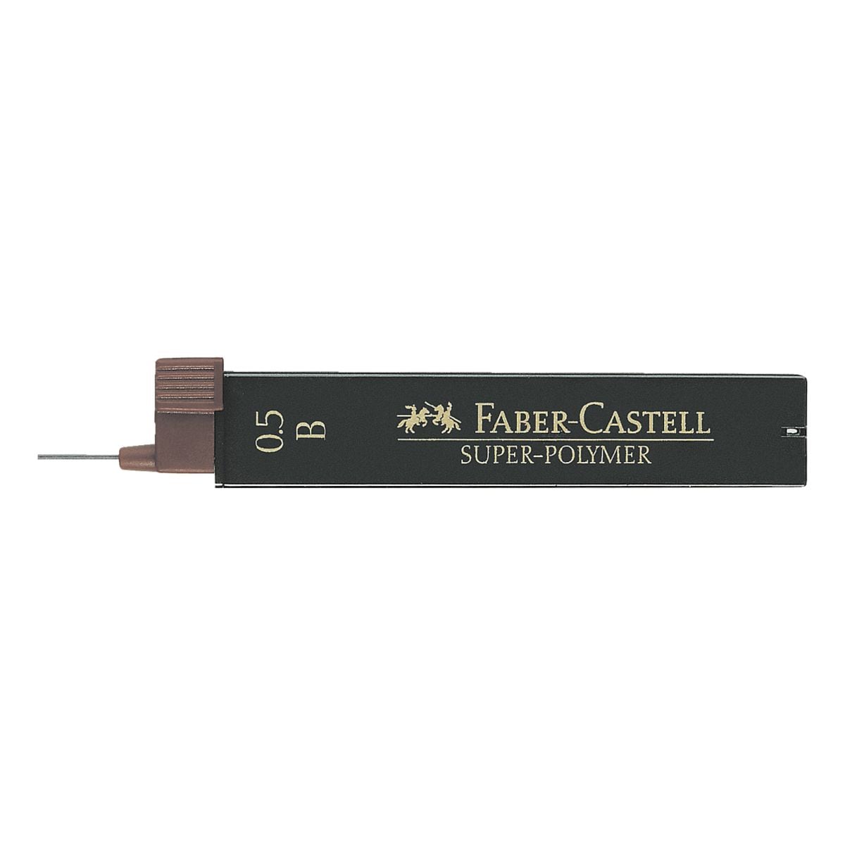 Faber-Castell Pak van 12 vulpotlood vullingen Super Polymer 0,5 mm