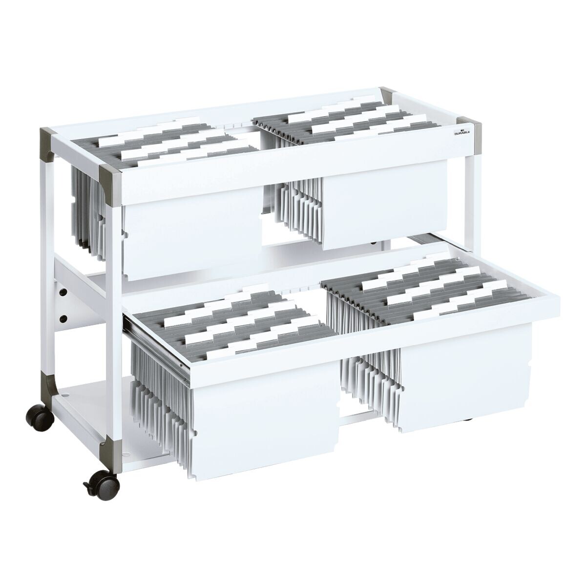 Durable Kantoormappenwagentje »System 200 Multi Duo«