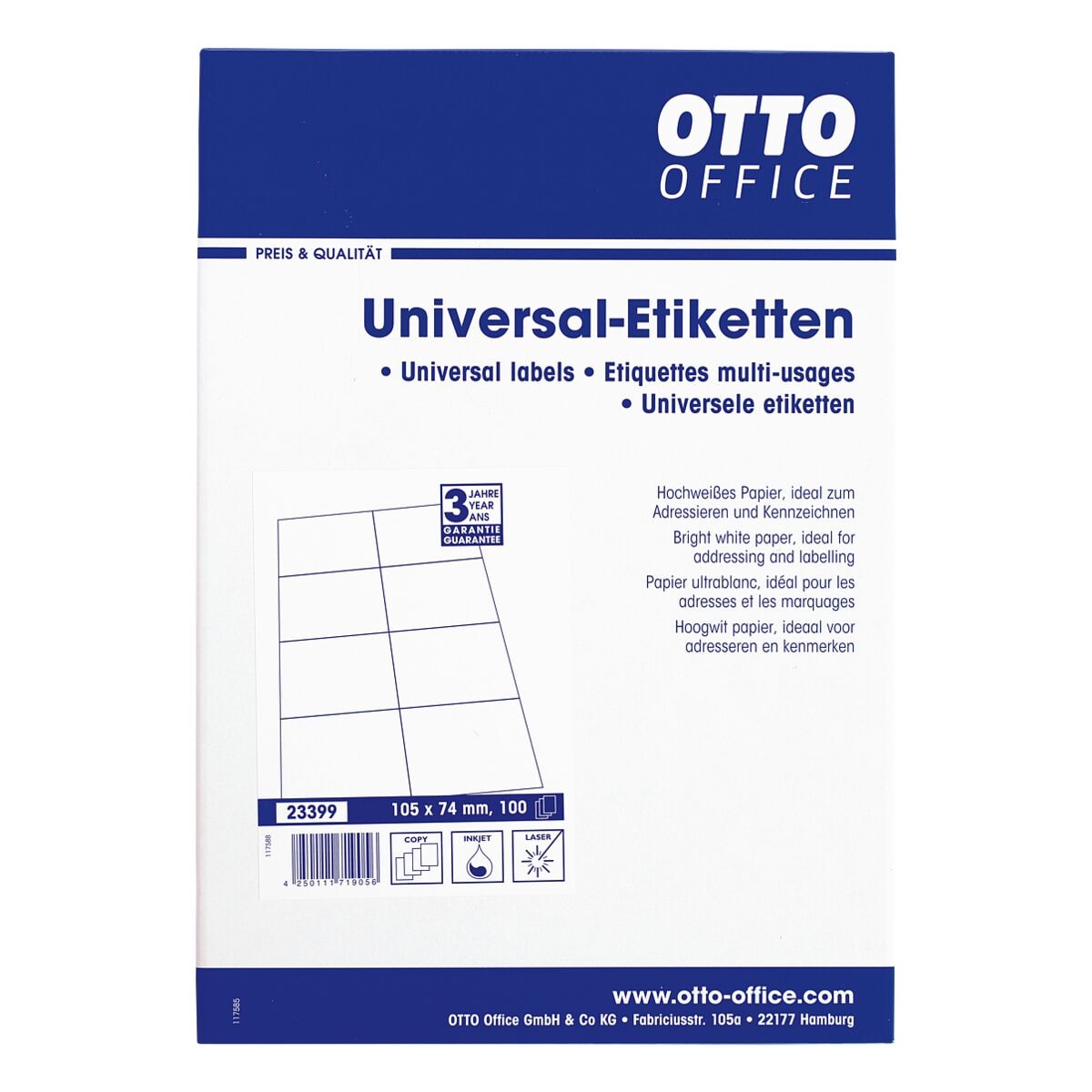 OTTO Office Pak van 800 universele etiketten