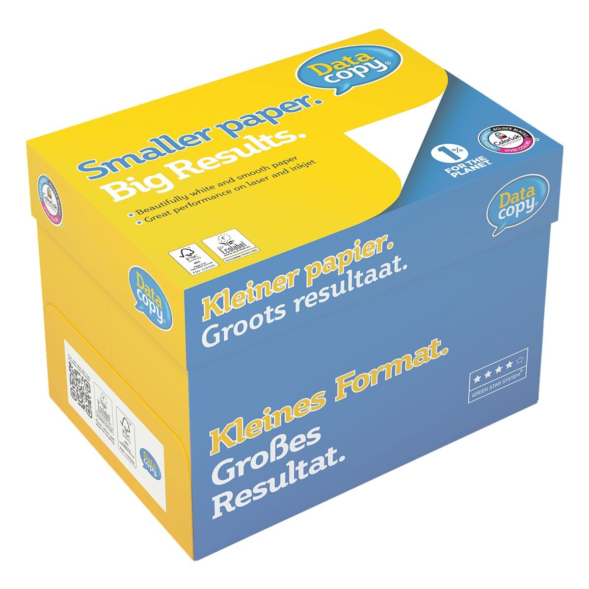 Maxi-box multifunctioneel printpapier A4 Data-Copy Everyday Printing - 2500 bladen (totaal), 80g/m²