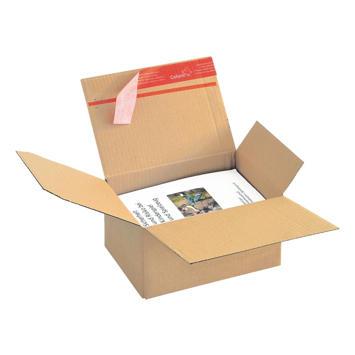 Colompac Dozen met automatische-bodem 15,3/21,3/10,9 cm - 10 stuks