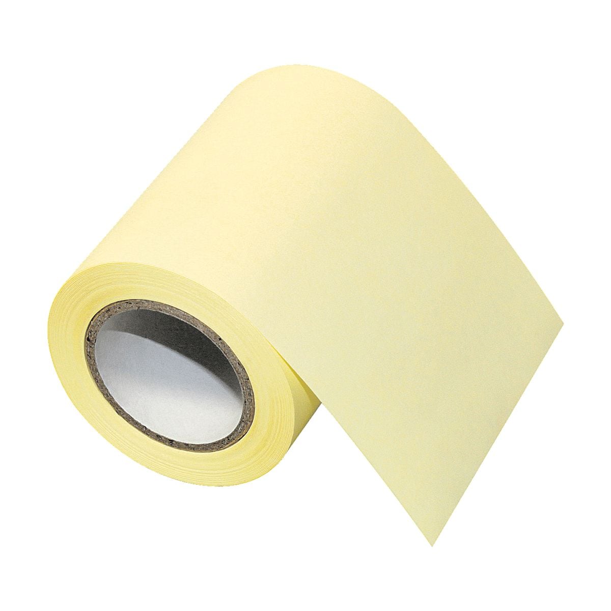 inFO Herkleefbare notes »Roll Notes« 60 mm x 10 m, pastelgeel, rol, individueel af te snijden