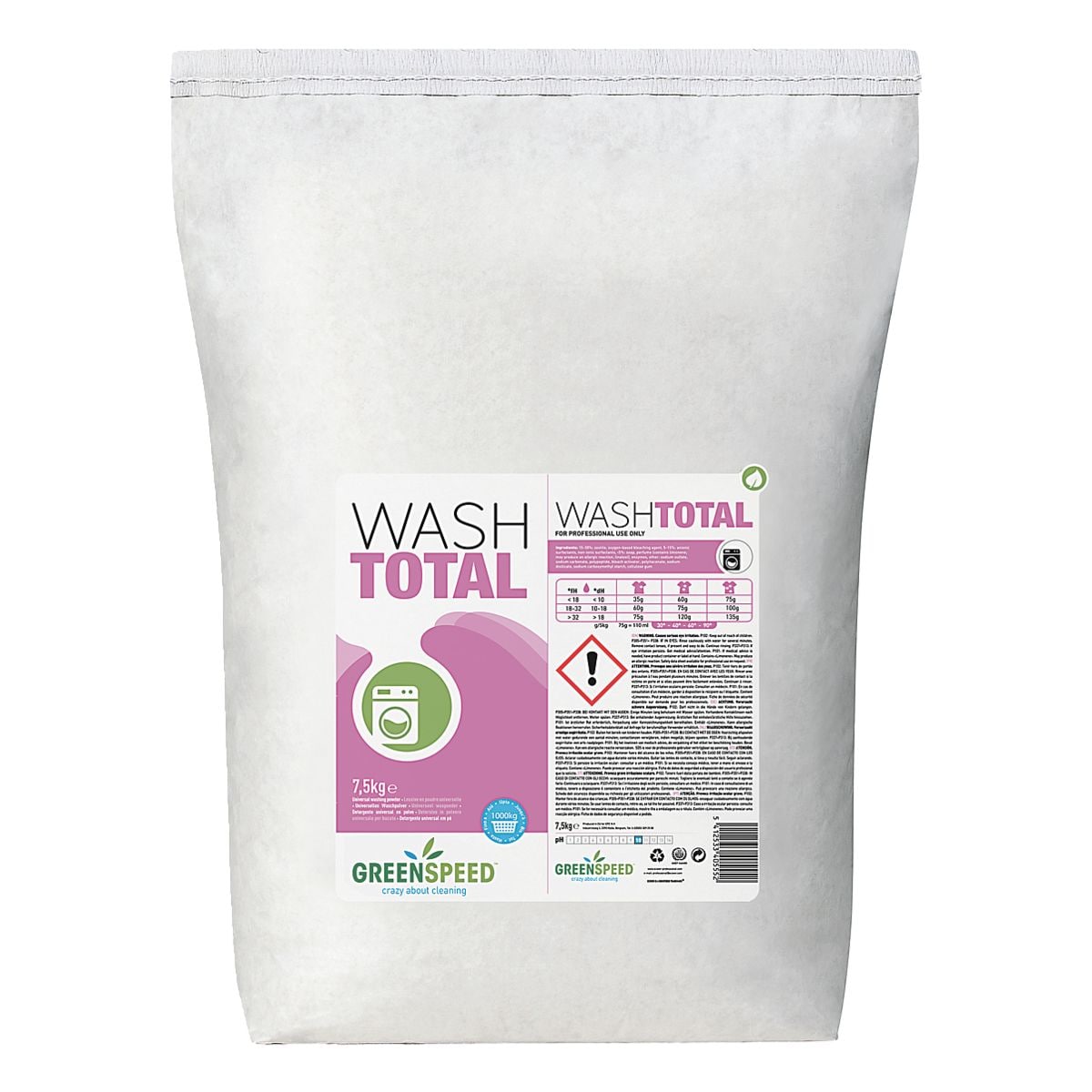 GREENSPEED Waspoeder Wash Total 26 WL