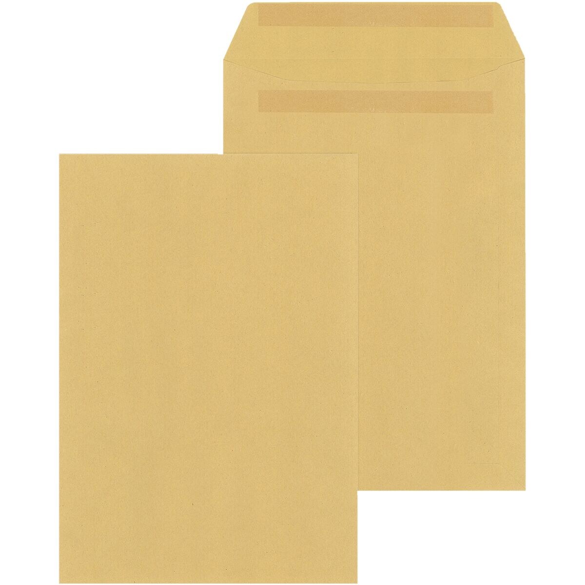 Mailmedia 250 Natron-enveloppen, C4 zonder venster
