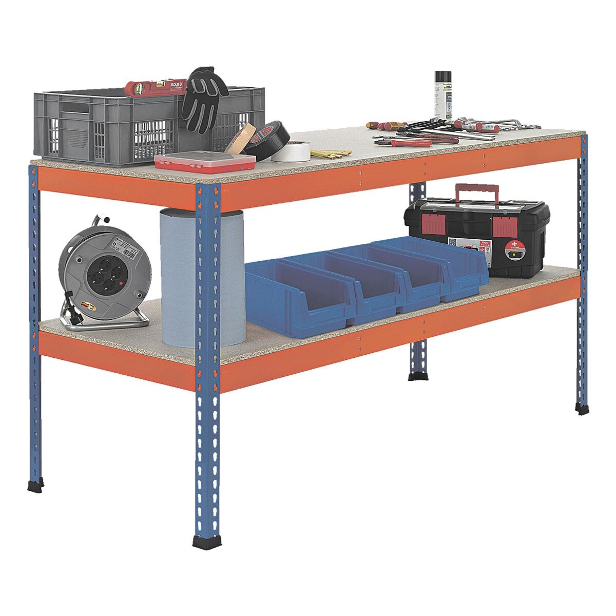 SCHULTE Lagertechnik Werkbank »18000-A7« 184,1 x 62,1 cm