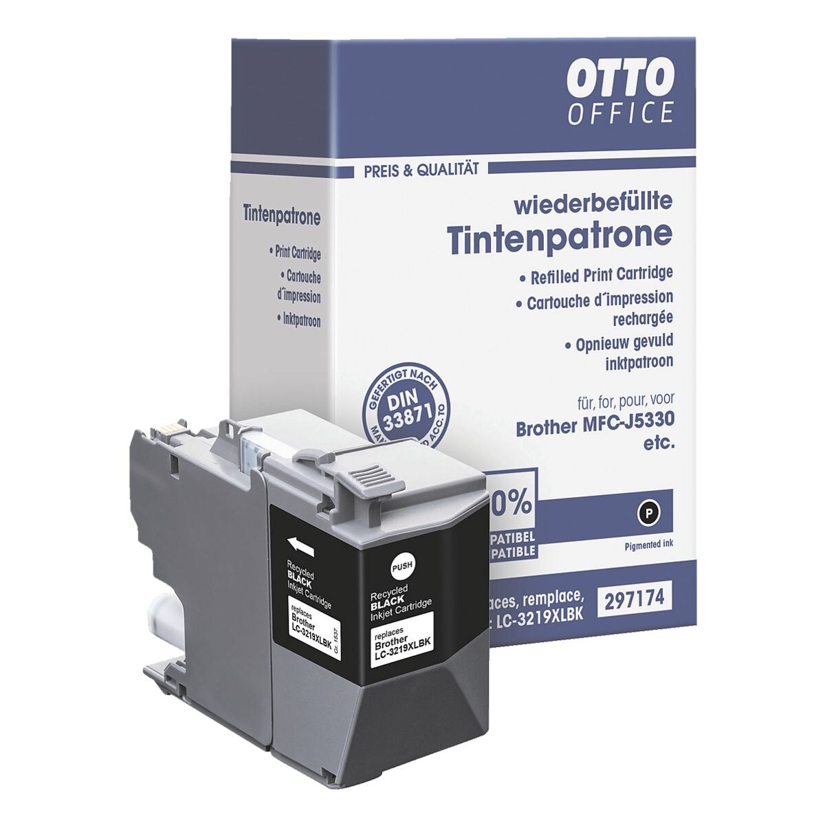 OTTO Office Inktpatroon vervangt Brother »LC-3219XLBK«