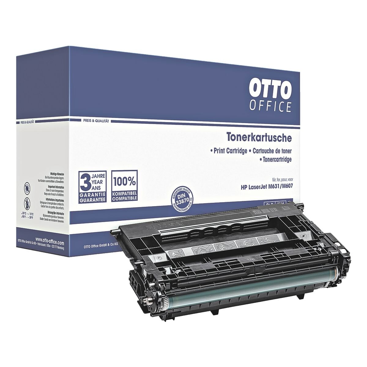 OTTO Office Toner voor Hewlett Packard »LaserJet M631/M607«