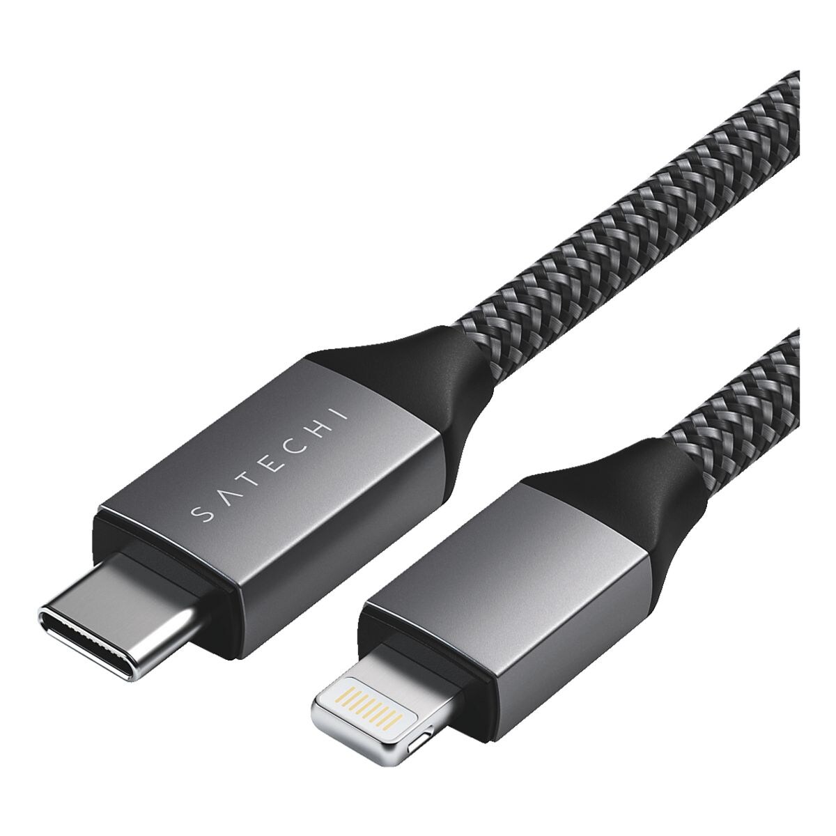Satechi USB-C naar Lightning Kabel 1,8 m space grijs