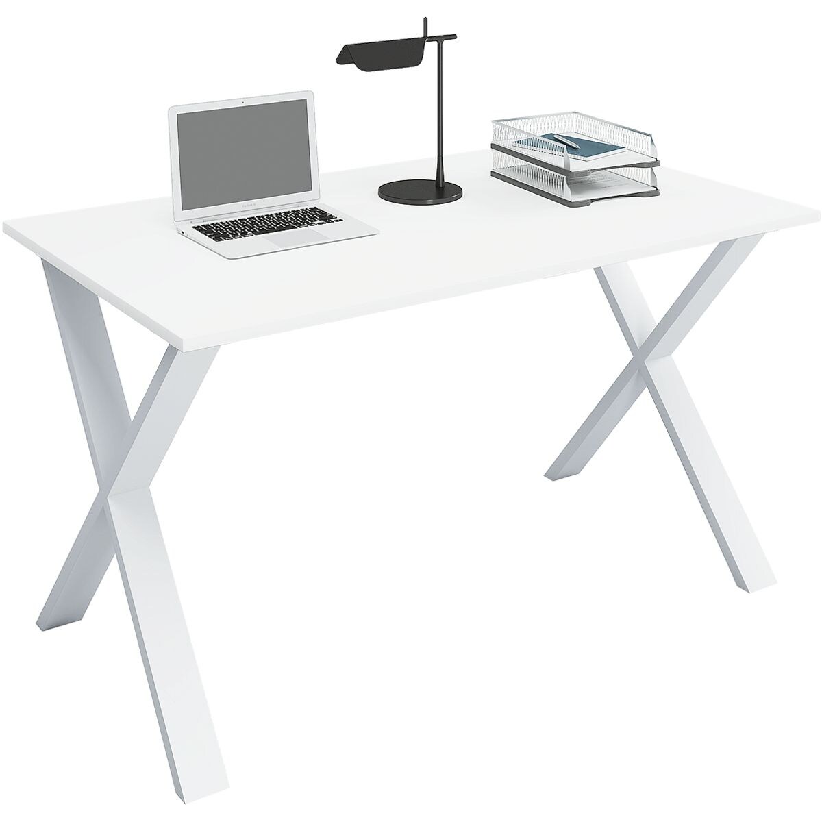 Vcm Bureau »Lona« 110 cm, X-onderstel wit