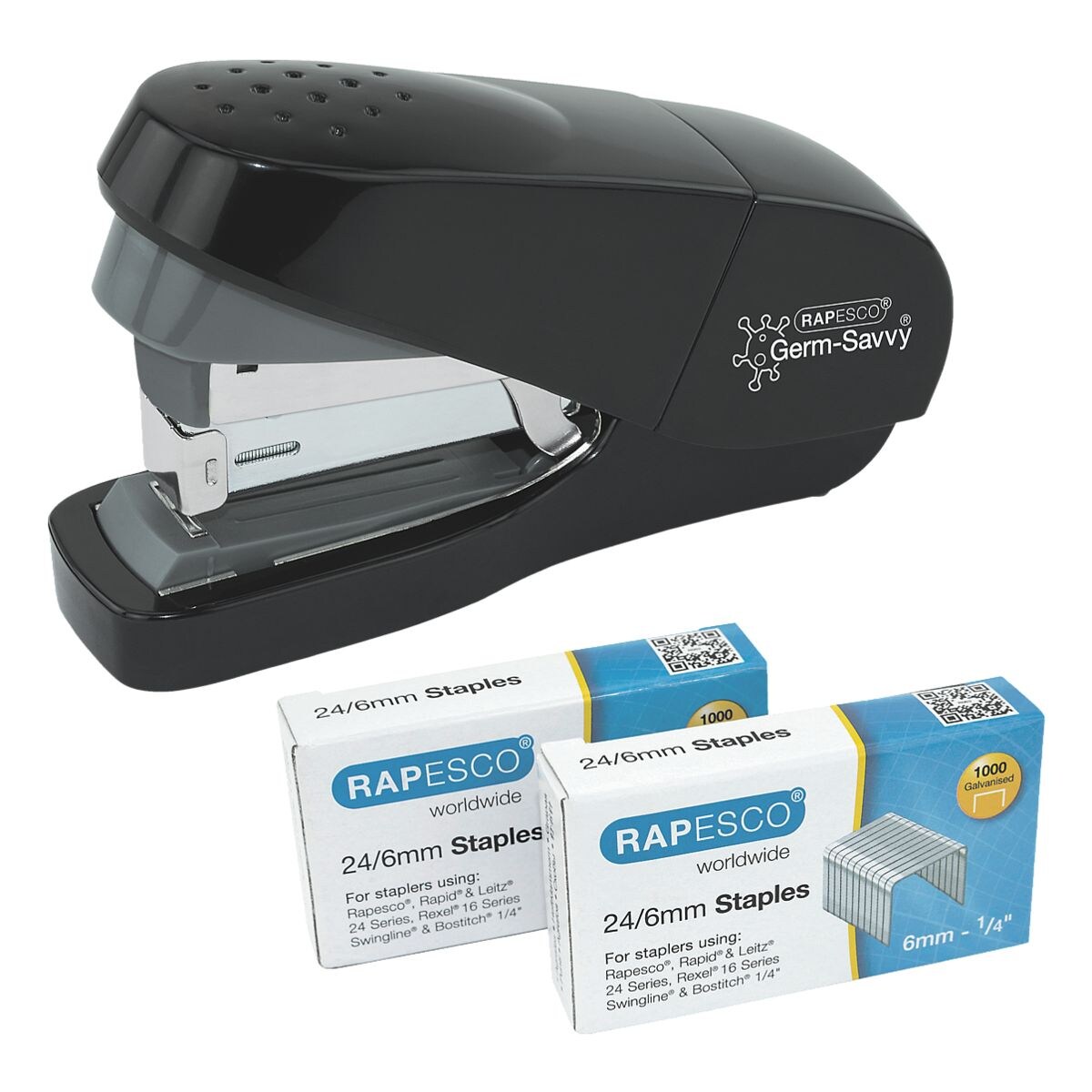 Tacker / nietmachine RAPESCO Germ-Savvy™ »Germ-Savvy ECO 1688« 35 bladen