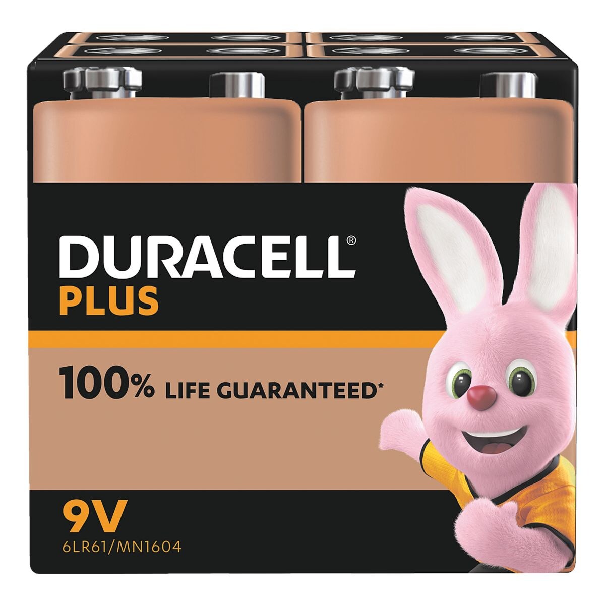 Duracell Set van 4 batterijen Plus E-Block / 6LR6