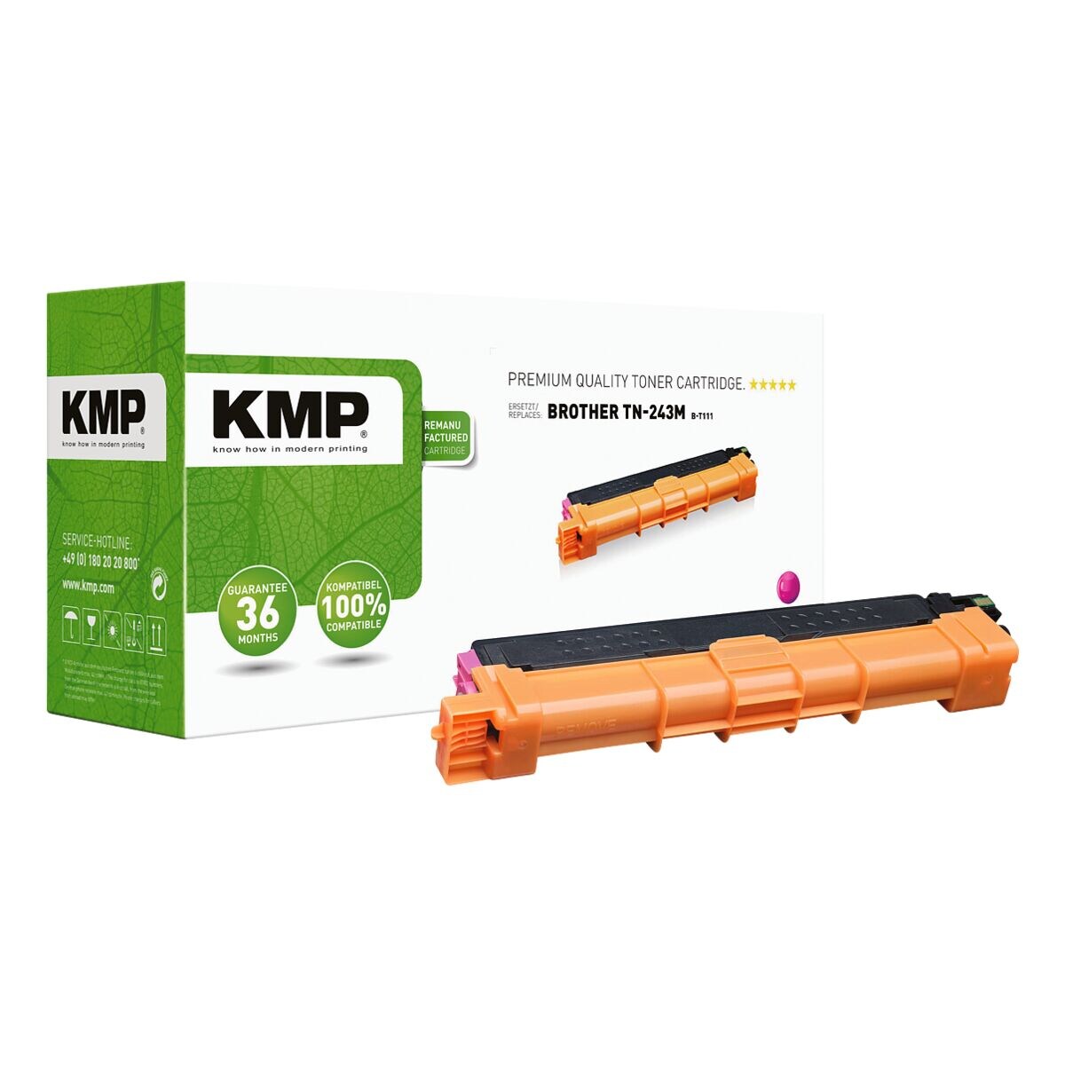 KMP Toner vervangt Brother »TN243M«