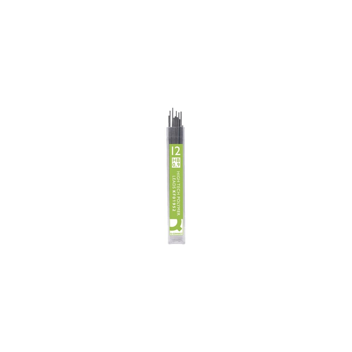 Q-CONNECT 12 vervangingsstiften HB - 0.9 mm
