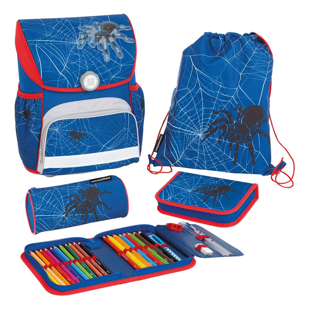 EBERHARD FABER Schooltas set EFAlino »Spinne«