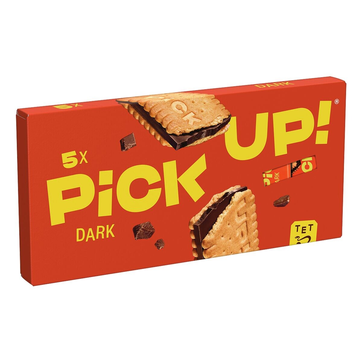 LEIBNIZ Pak met 5 dubbele koekjes PICK UP! Dark