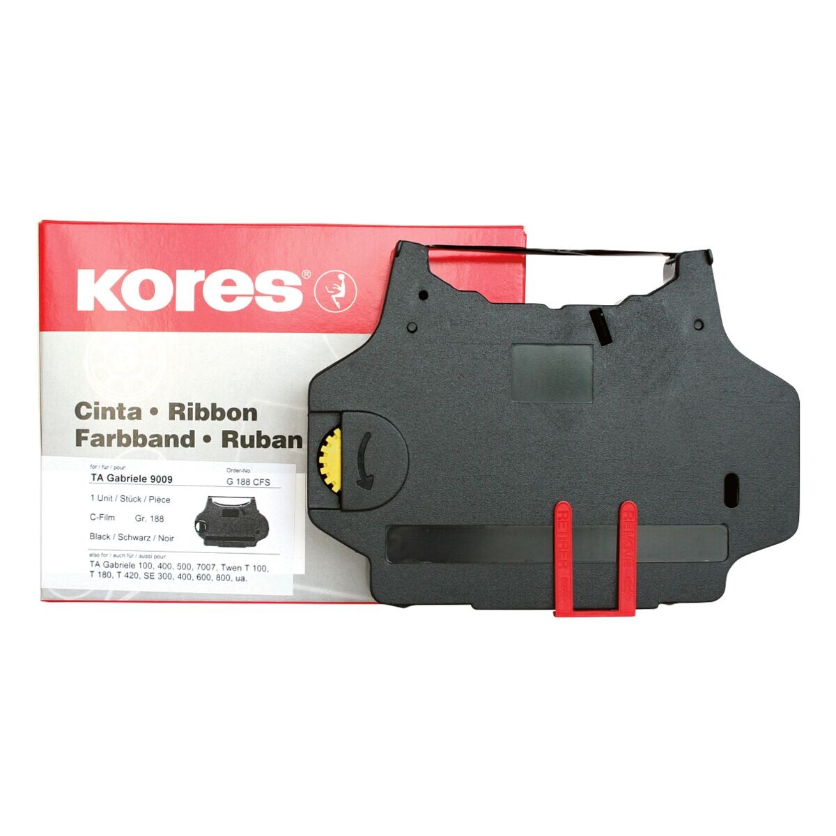 KORES Kleurlint »G188C« zwart, type