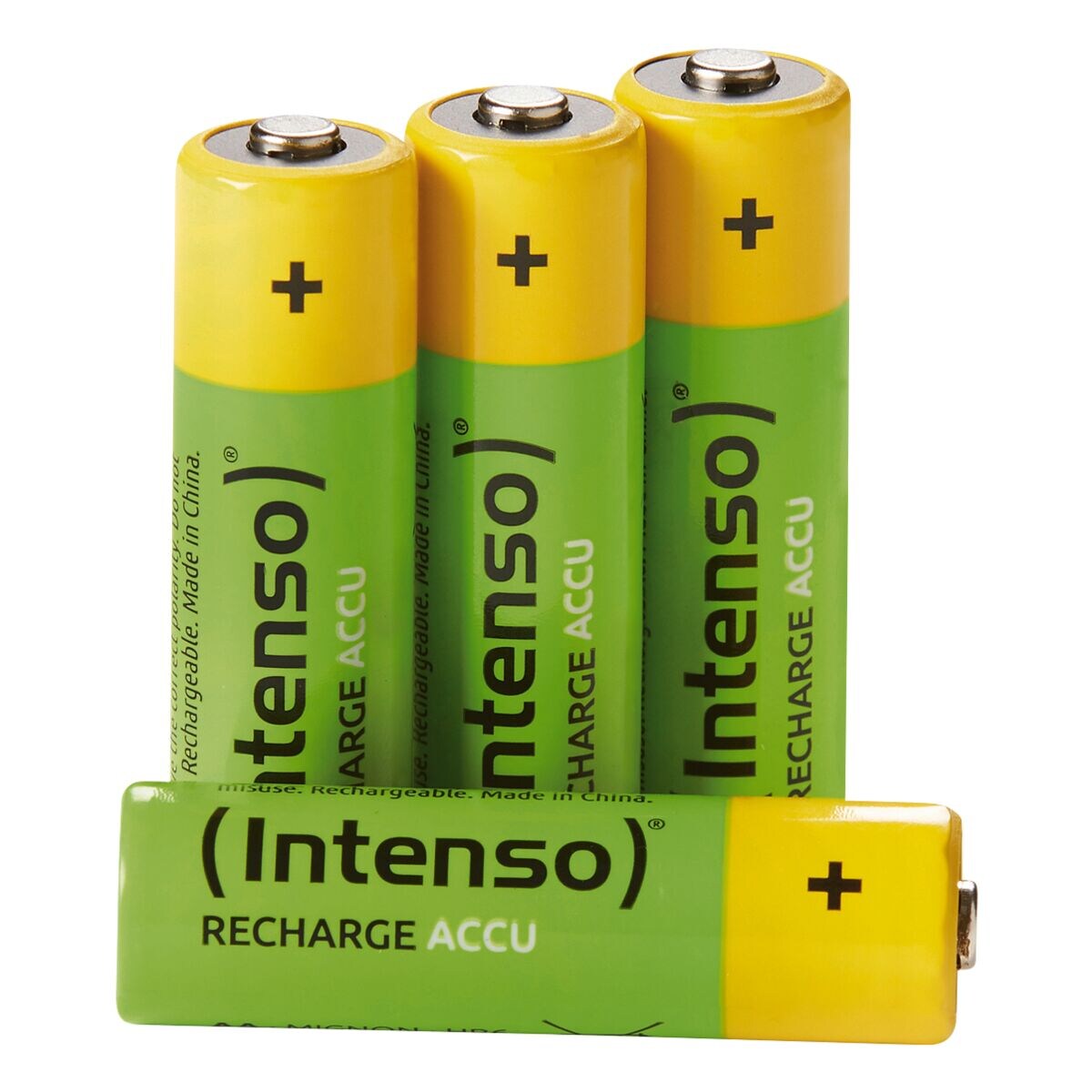 Intenso Pak met 4 oplaadbare batterijen »Energy Eco« AA / HR6 / 2600 mAh