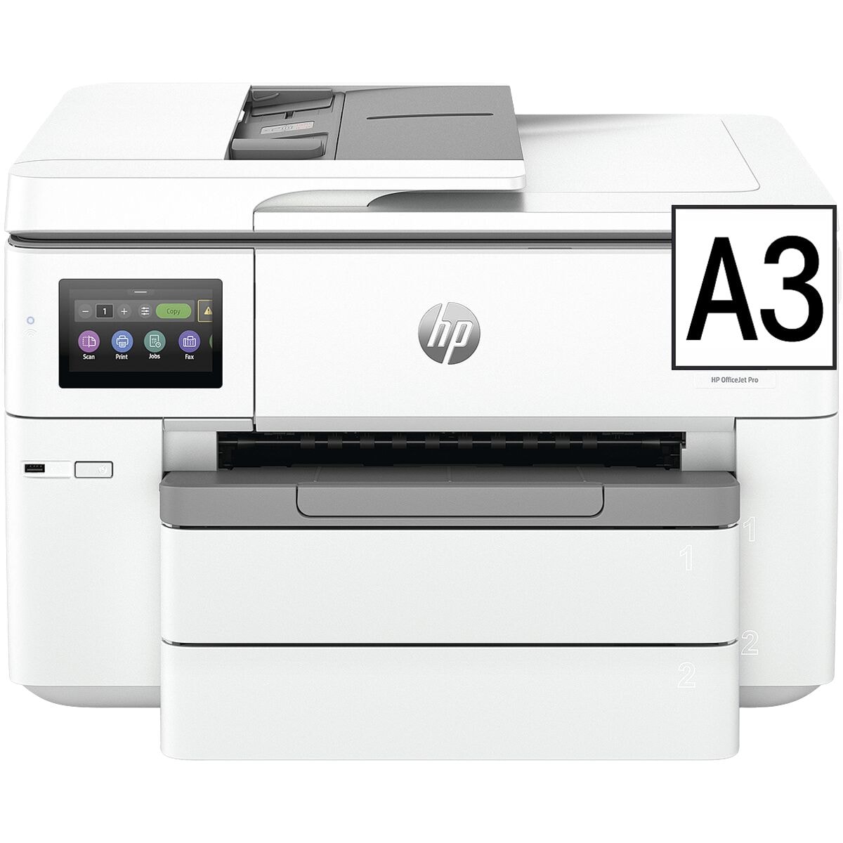 HP OfficeJet Pro 9730e All-in-One All-in-one-printer, A3 Kleuren inkjetprinter met LAN en WLAN - HP Instant-Ink geschikt