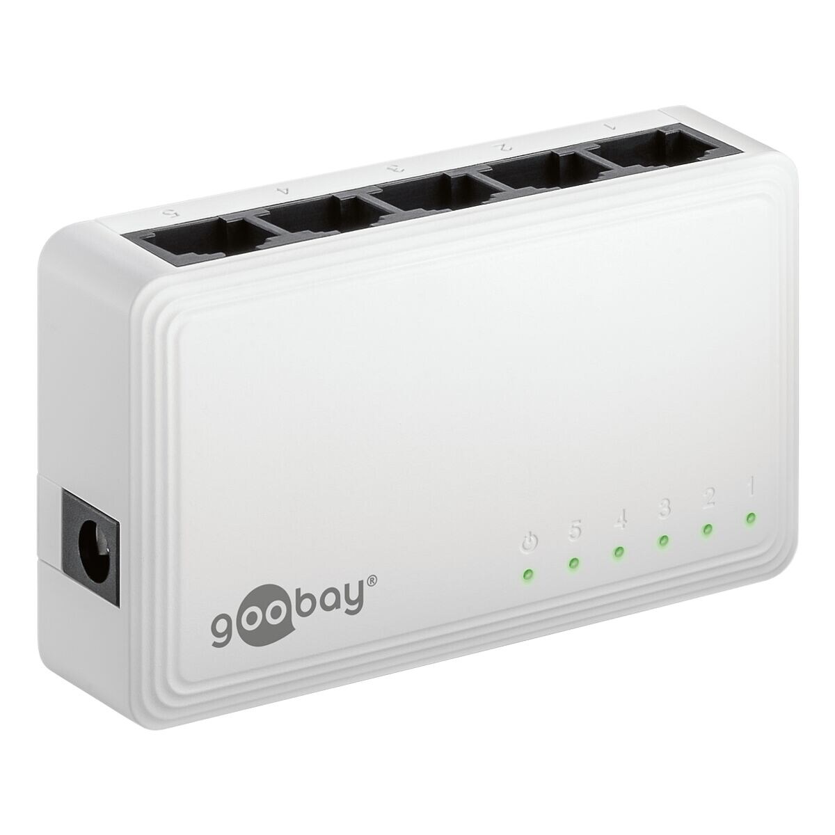 goobay 5-poorts gigabit netwerkswitc