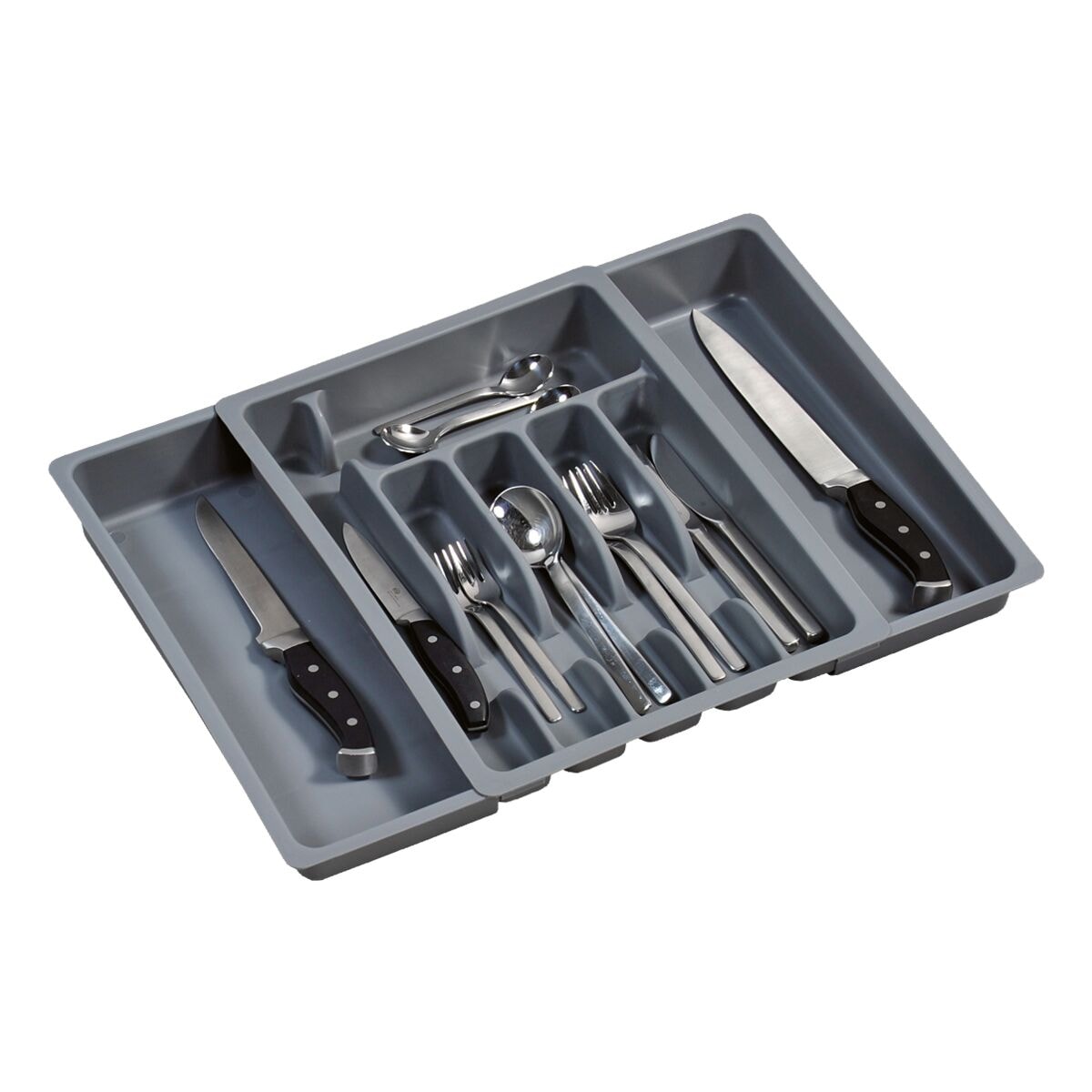 KESPER Variabele bestekbak 29 - 50 cm grijs