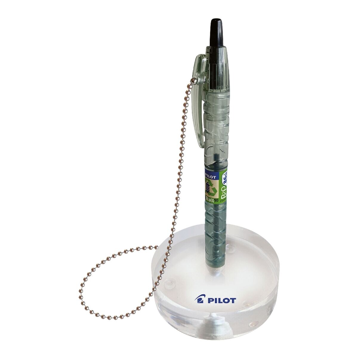 Pilot B2P Ecoball - Counter Pen Balpen met houder documentecht