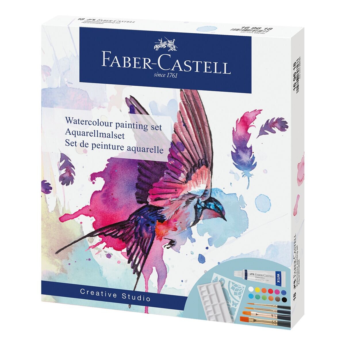Faber-Castell 18-delige aquarel schilderset