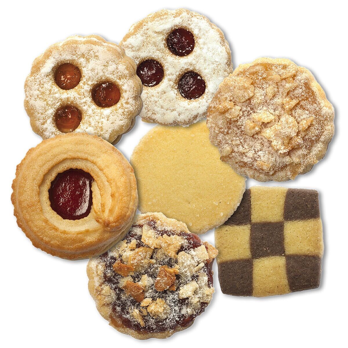 DR. SCHOLZE Confiserie Pak met 50 koekjesmix »Lüneburger Unikate«