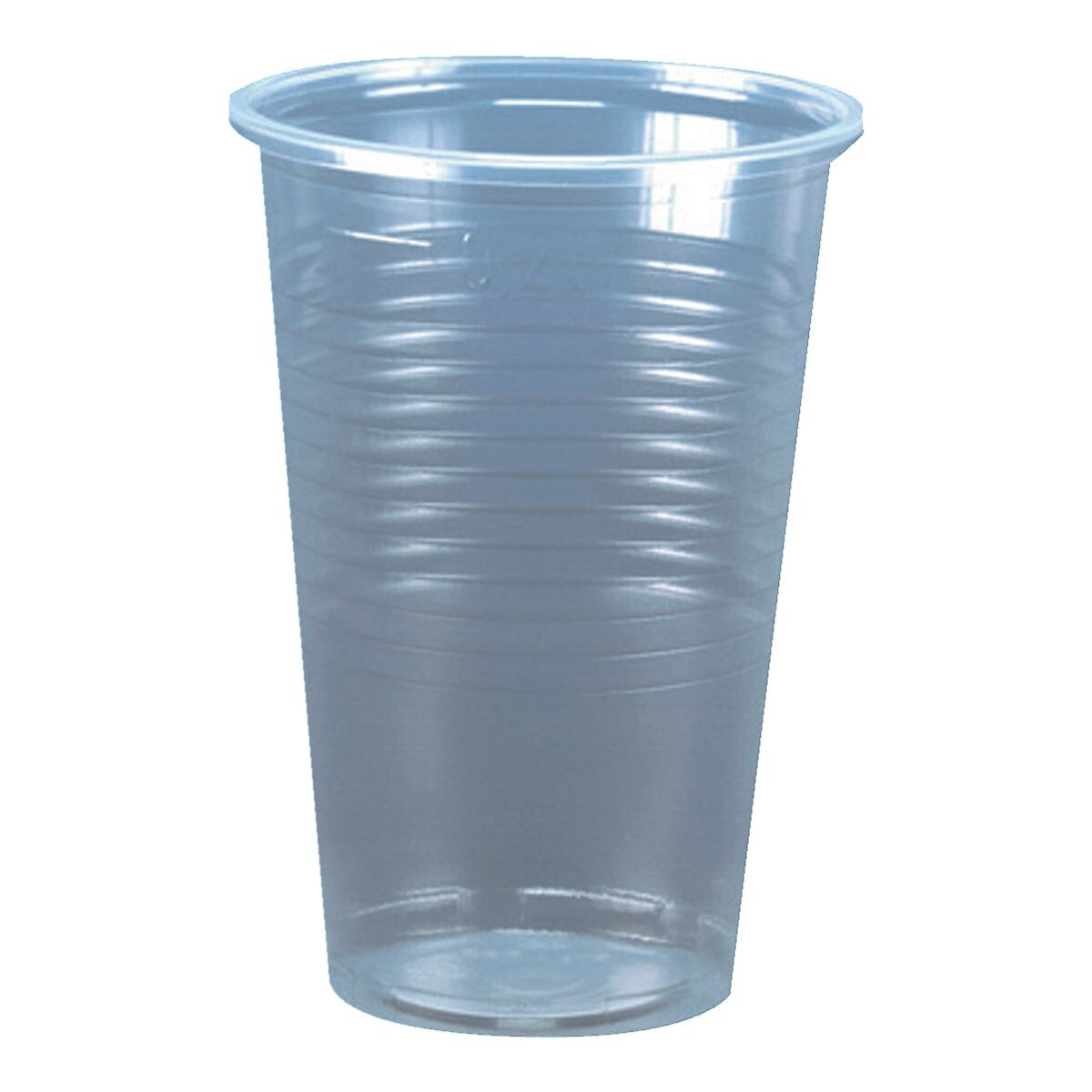 Papstar Pak met 100 wegwerp bekers 0,2 l transparant