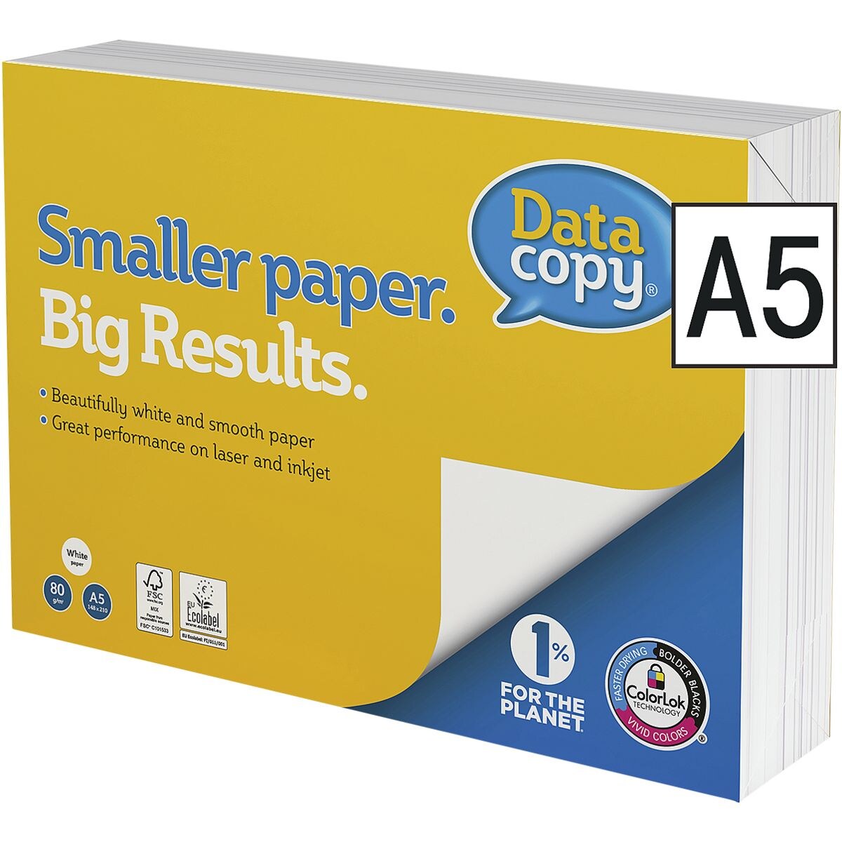 Multifunctioneel printpapier A5 Data-Copy Everyday Printing - 500 bladen (totaal)