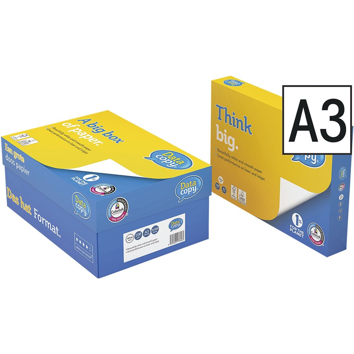 Multifunctioneel printpapier A3 Data-Copy Everyday Printing - 500 bladen (totaal)
