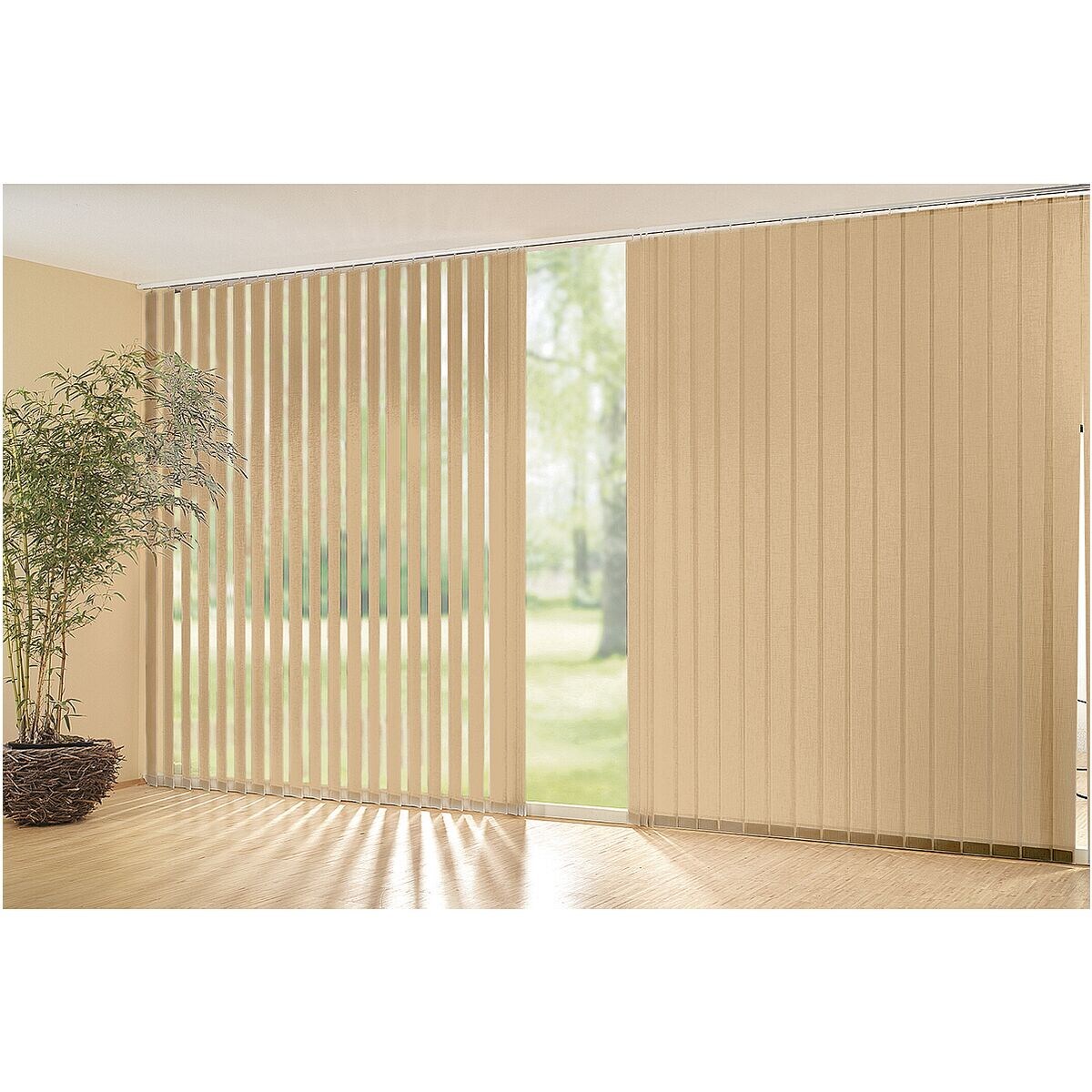 Büscher Sunlines Verticale jaloezie in vaste afmeting »200x180 cm«