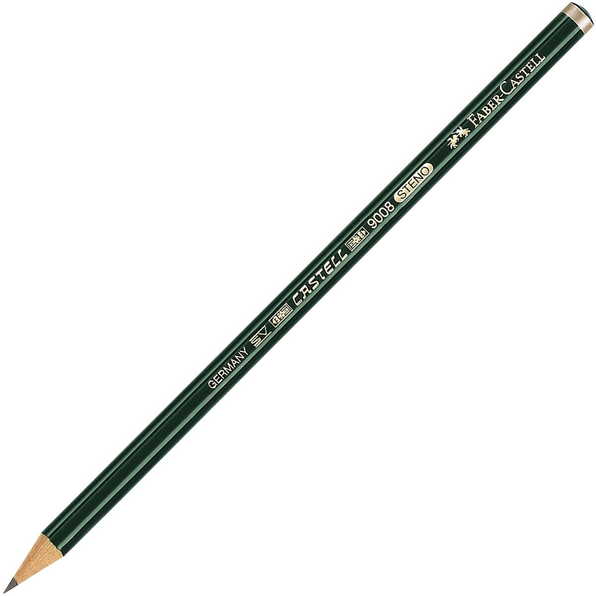 Potlood Faber-Castell 9008, HB, zonder gom