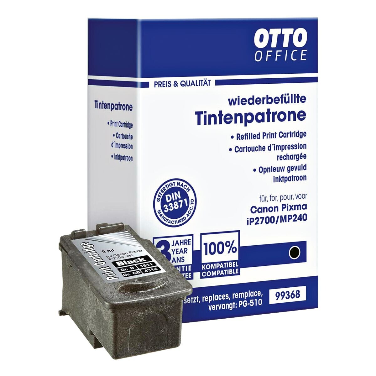 OTTO Office Inktpatroon vervangt Canon »PG-510«