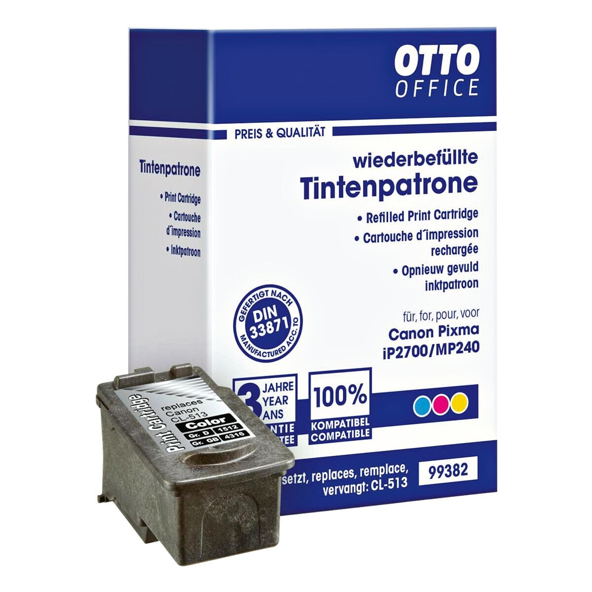 OTTO Office Inktpatroon vervangt Canon »CL-513«
