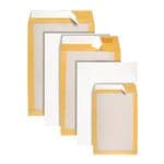 Zak-enveloppen met kartonnen rugzijde- 100 stuks