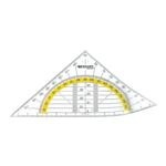 Flexibele geodriehoek 14 cm zonder handgreep
