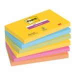 Blok herkleefbare notes 76 x 127 mm »Carnival Collection«, 6 stuks