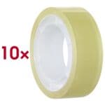Plakband Budget transparant 57386, 15 mm/10 m (B/L)